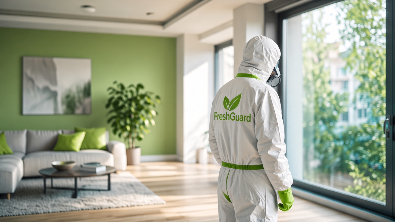 FreshGuard-specialist in een moderne woning