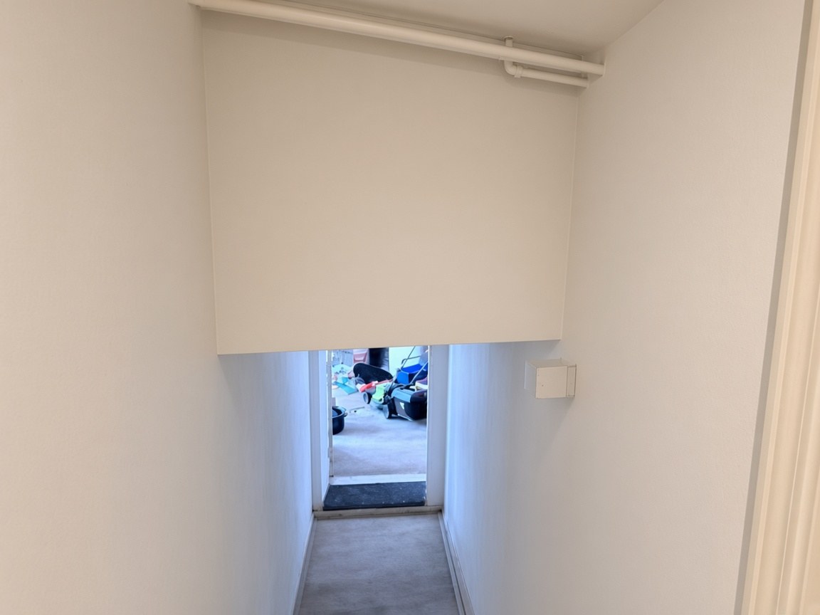 Hallway after mold remediation